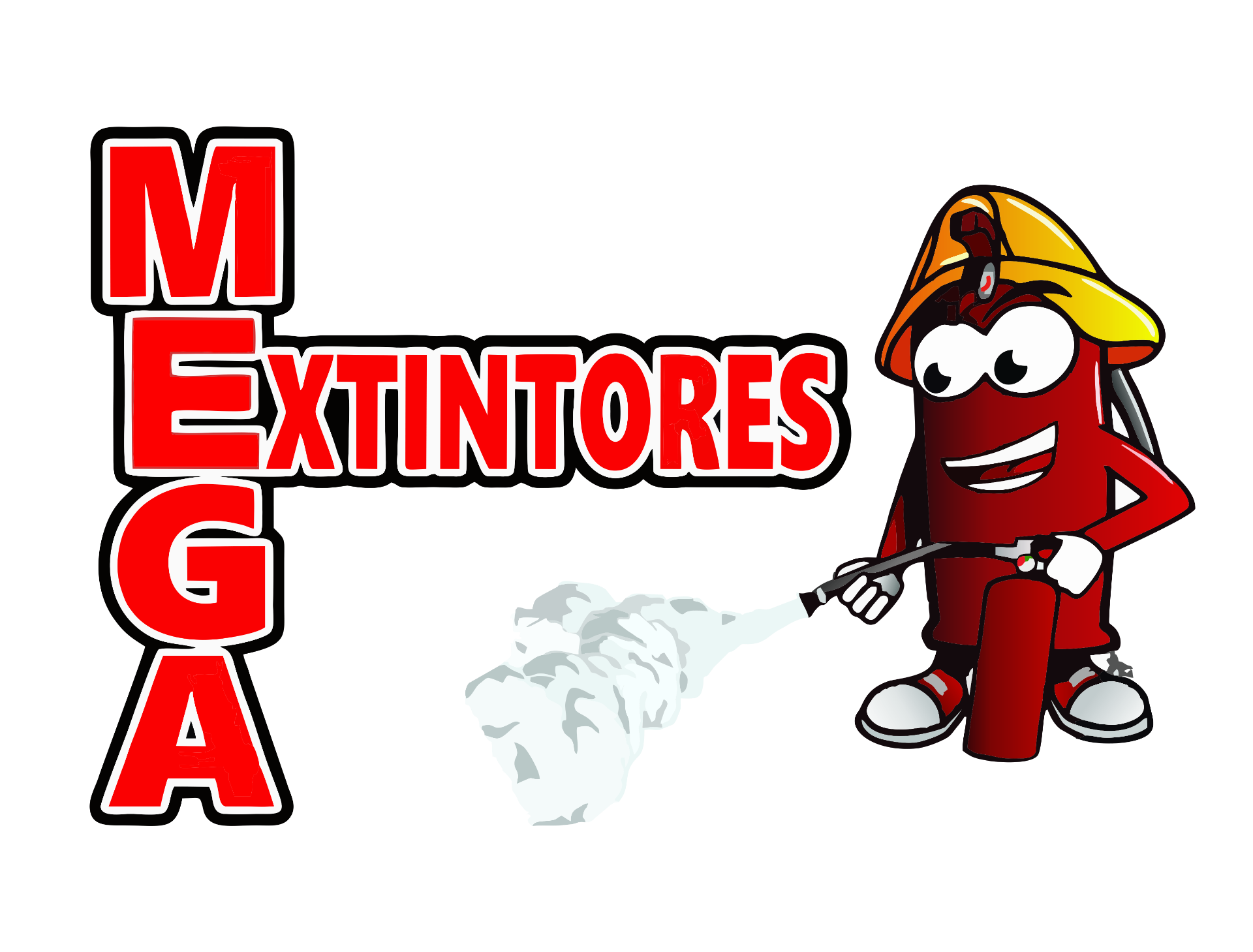Mascote Mega Extintores